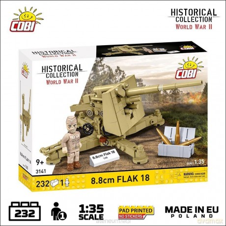 8.8cm FLAK 18 (Deutsches Afrikakorps) [KLOCKI]