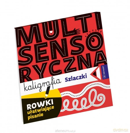 Multisensoryczna kaligrafia. Litery drukowane - Anna Borchard [KSIĄŻKA]