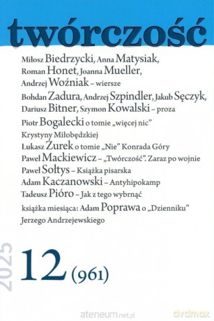 Twórczość 12/2025 [KSIĄŻKA]
