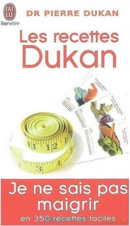 Recettes Dukan - Pierre Dukan [KSIĄŻKA]