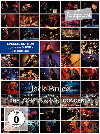 Jack Bruce: The 50th Birthday Concerts (Limited Edition) [CD]+[3DVD]