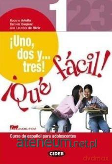 Uno dos tres Que facil 1 libro + CD [KSIĄŻKA]