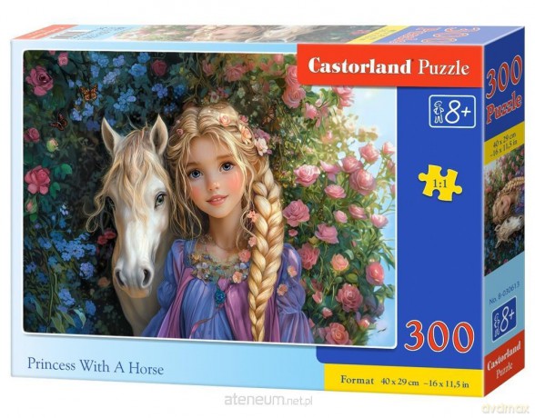 CASTORLAND 300 el. Princess With A Horse [PUZZLE]
