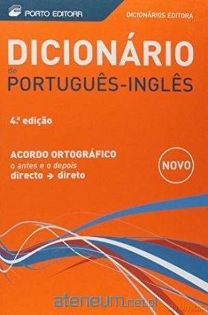 Dicionario de Portugues-Ingles [KSIĄŻKA]