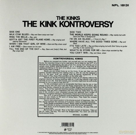 The Kinks: The Kink Kontroversy [Winyl]