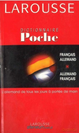 Dictionnaire poche francais-allemand [KSIĄŻKA]