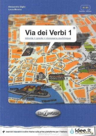 Via dei verbi 1 książka z kluczem odpowiedzi [KSIĄŻKA]