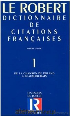 Dictionnaire poche citations francaises (Tom 1) - Pierre Oster [KSIĄŻKA]