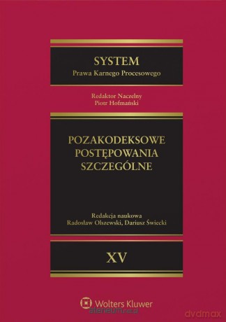 System Prawa Karnego Procesowego (Tom 15) [KSIĄŻKA]