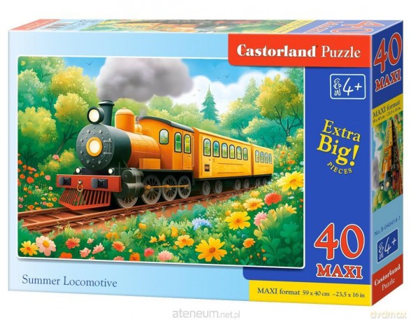 CASTORLAND 40 el. Summer Locomotive [PUZZLE]
