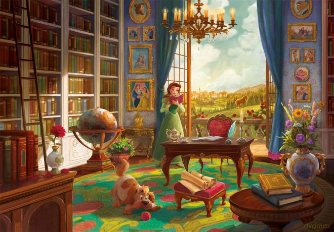 CLEMENTONI 500 el. Belle, Princess Ever After Collection [PUZZLE]