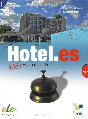 Hotel.es B1-B2 podręcznik + CD - Concha Moreno [KSIĄŻKA]