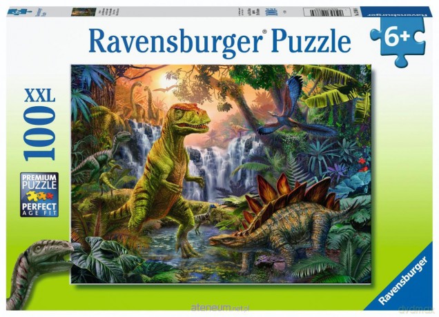 RAVENSBURGER 100 el. Dinosaur Oasis [PUZZLE]