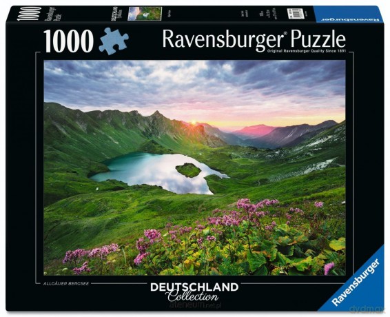 RAVENSBURGER 1000 el. Allgu Mountain Lake [PUZZLE]