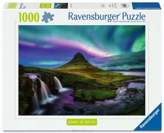 RAVENSBURGER 1000 el. Aurora Over Kirkjufell [PUZZLE]