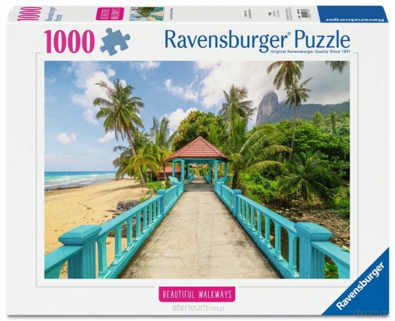 RAVENSBURGER 1000 el. Colorfulidge in Malaysia [PUZZLE]