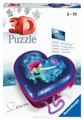 RAVENSBURGER Puzzle 3D Mermaids Heart [PUZZLE]