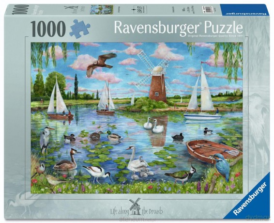 RAVENSBURGER 1000 el. Life along theoads [PUZZLE]