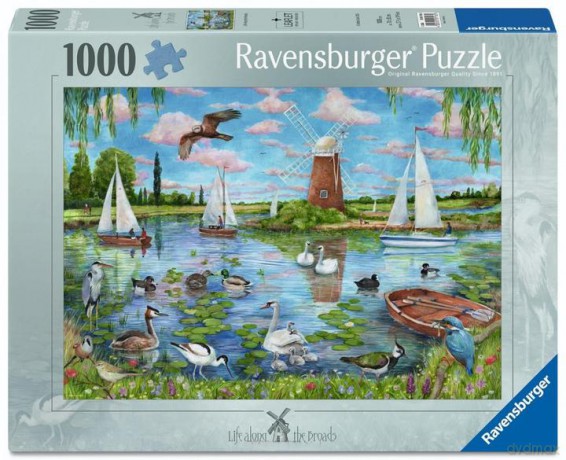RAVENSBURGER 1000 el. Life along theoads [PUZZLE]