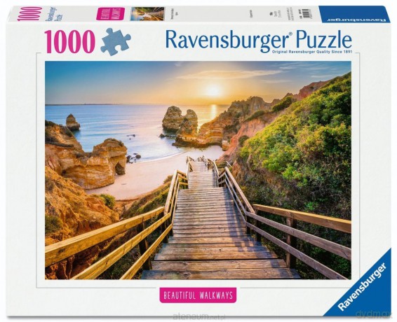 RAVENSBURGER 1000 el. Stairway to Camilo Beach, Algarve [PUZZLE]