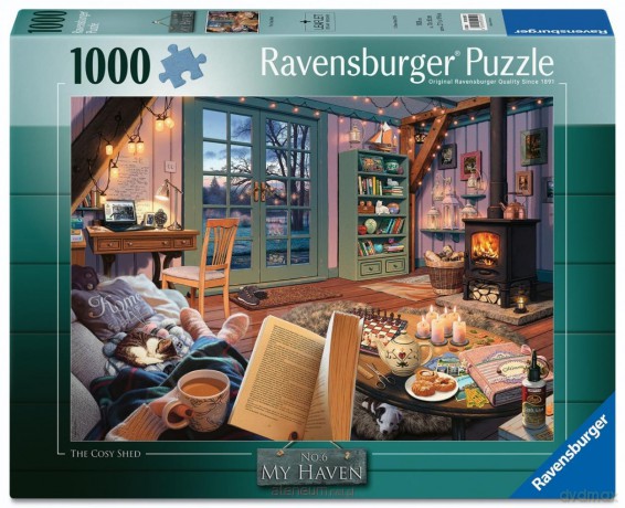 RAVENSBURGER 1000 el. The Cosy Shed [PUZZLE]