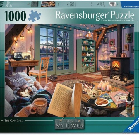 RAVENSBURGER 1000 el. The Cosy Shed [PUZZLE]