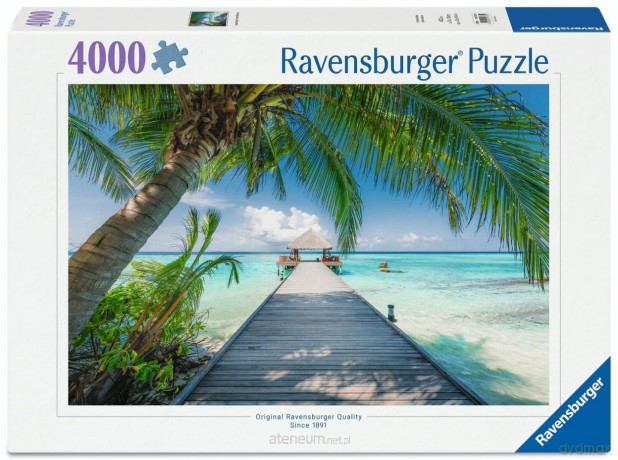 RAVENSBURGER 4000 el. Dream Beach in the Maldives [PUZZLE]
