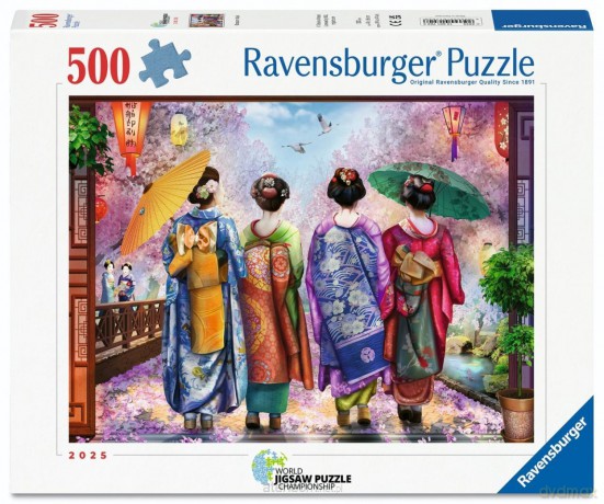 RAVENSBURGER 500 el. Blossom Walk [PUZZLE]
