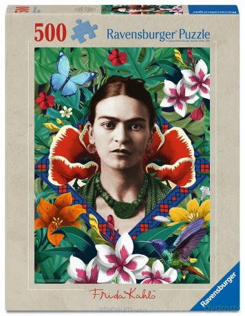 RAVENSBURGER 500 el. Frida Kahlo Blooming Fantasy [PUZZLE]