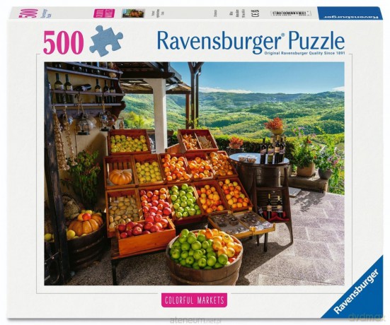 RAVENSBURGER 500 el. Fruit Market, Croatia [PUZZLE]