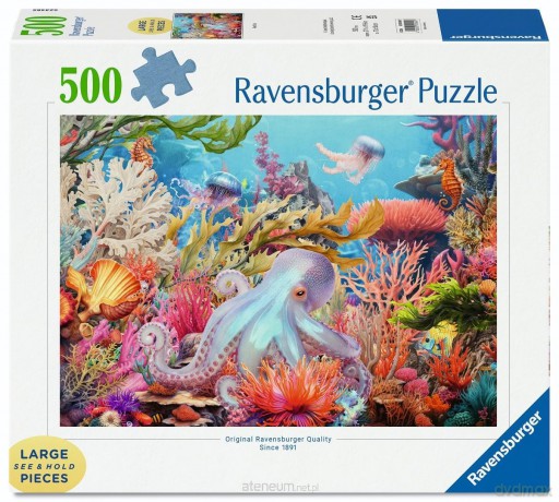 RAVENSBURGER 500 el. Reef Life [PUZZLE]