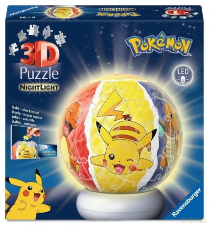 RAVENSBURGER Puzzle 3D NightLight Pokemon [PUZZLE]