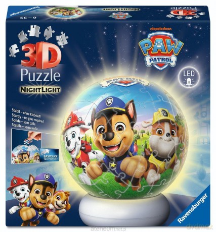 RAVENSBURGER Puzzle 3D NightLight Paw Patrol [PUZZLE]