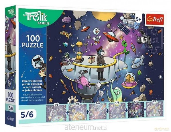 TREFL 100 el. Bert w kosmosie [PUZZLE]