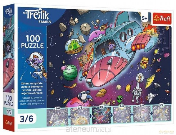 TREFL 100 el. Gonduś w rakiecie [PUZZLE]