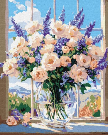 Malowanie po numerach -Kolory natury 40x50cm