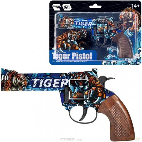 Pistolet na spłonkę metalowy