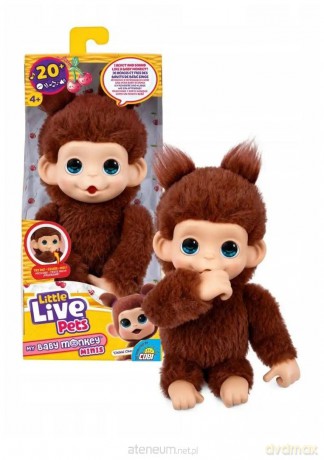 Little Live Pets - Mini Małpka Chikki Cherry