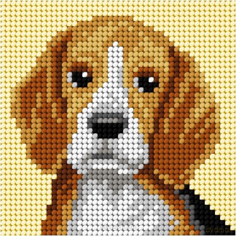 Haft. Moje pierwsze wyszywanie - Beagle
