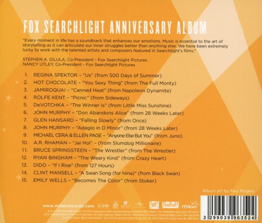 Fox Searchlight 20th Anniversary Album [CD]