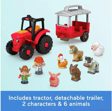 Little People Traktor Opieka nad zwierzątkami