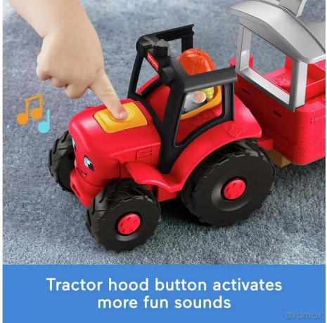 Little People Traktor Opieka nad zwierzątkami