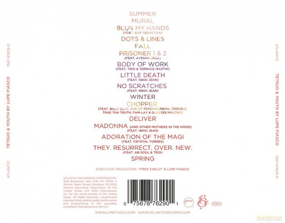 Lupe Fiasco: Tetsuo & Youth [CD]