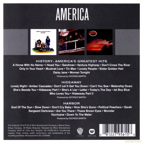 America: Triple Album Collection [3CD]