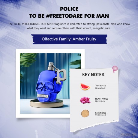 Police To Be Free To Dare (M) Woda toaletowa /S 125ml