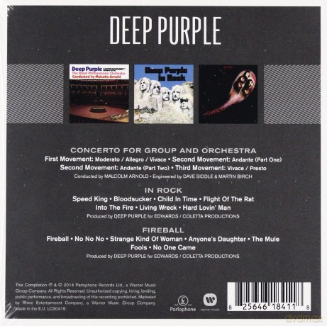 Deep Purple: Triple Album Collection [3CD]