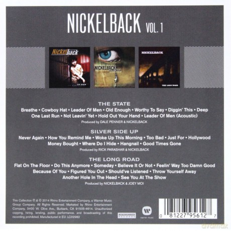 Nickelback: Triple Album Collection [3CD]