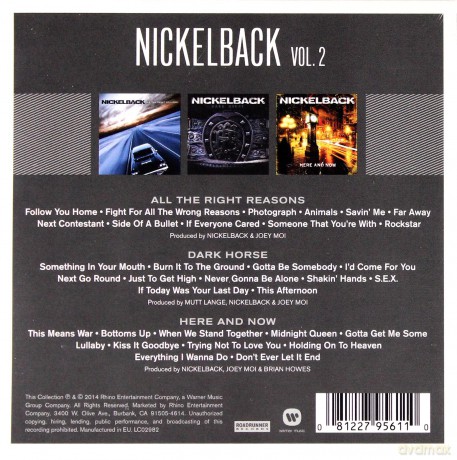 Nickelback: Triple Album Collection 2 [3CD]