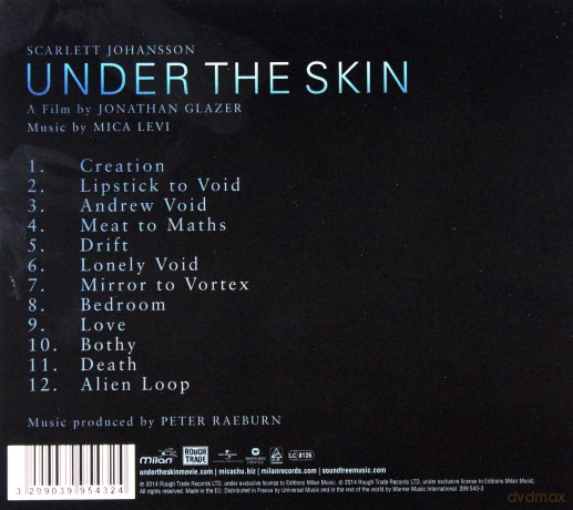 Under The Skin Soundtrack [Mica Levi] [CD]