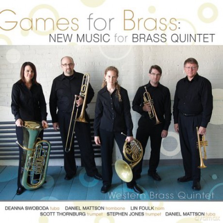Western Brass Quintet: Games For Brass: New Music For Brass Quintet [CD]
